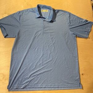 Donald Ross Sportswear Men's Blue Polo Shirt XL (NK)
